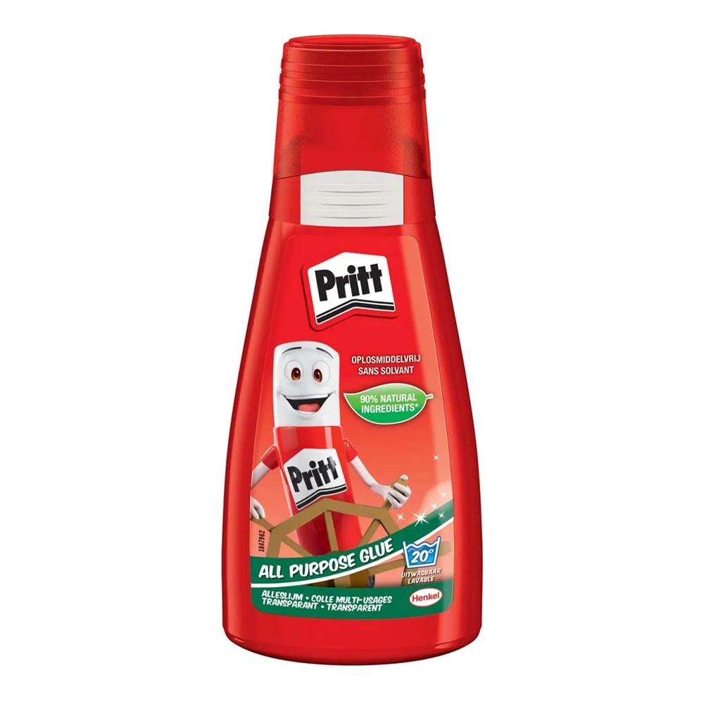 Φωτογραφία προϊόντος: Pritt Υγρή Κόλλα Universal Transparent Μεγάλου Μεγέθους Γενικής Χρήσης 100gr Χωρίς Διαλύτες (2139306) (PRI2139306)
