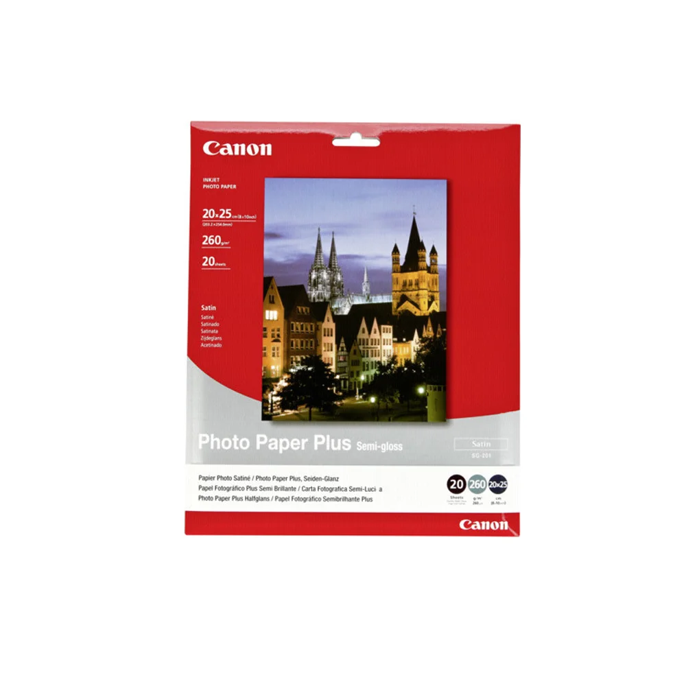 Φωτογραφία προϊόντος: Canon Φωτογραφικό Χαρτί Semi Gloss 8X10inch 260g/m² 20 Φύλλα (1686B018) (CAN-SG2018)