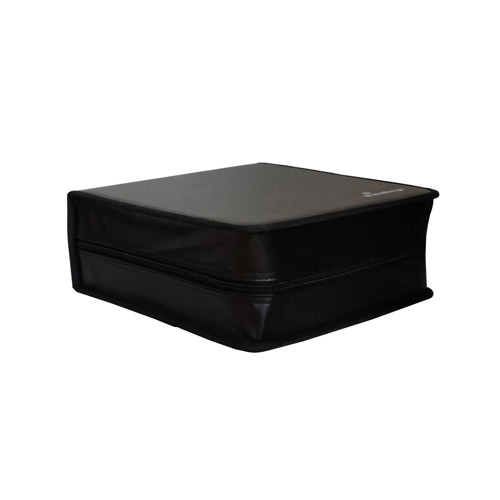 Φωτογραφία προϊόντος: MediaRange Media storage wallet for 200 discs Synthetic Leather Black (MRBOX93)