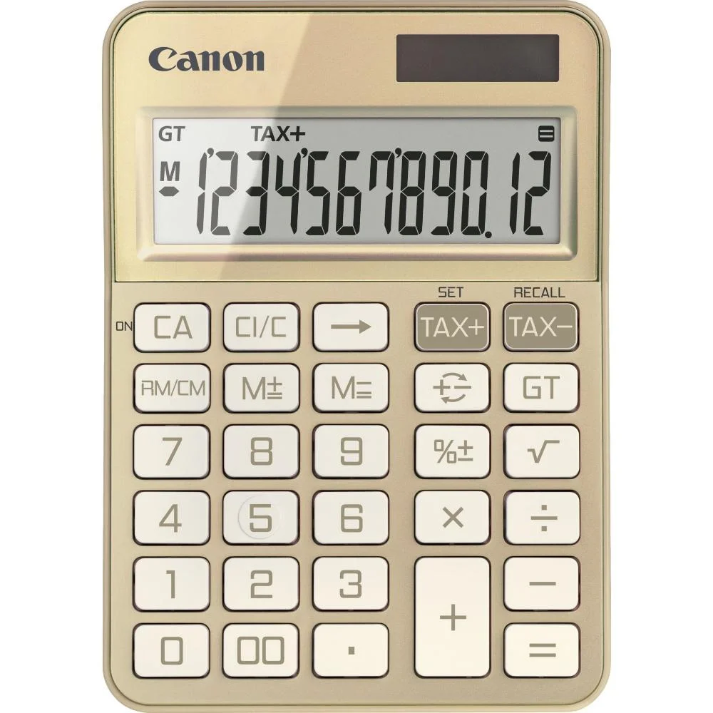 Φωτογραφία προϊόντος: CANON KS-125KB-GD CALCULATOR Gold (6818C002AA) (CANKS125KBGD)
