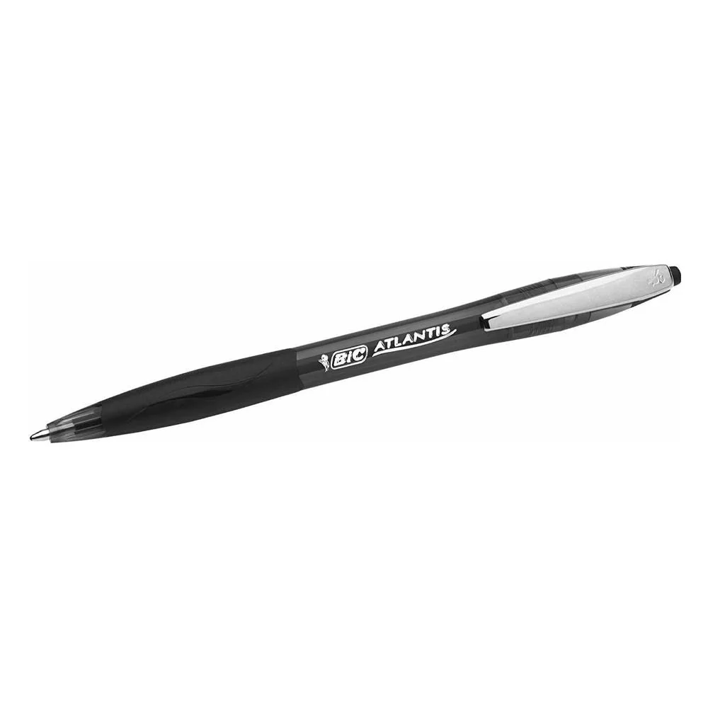 Φωτογραφία προϊόντος: Bic Στυλό Ballpoint 1.0mm με Μαύρο Mελάνι Atlantis Soft (902133) (BIC902133)
