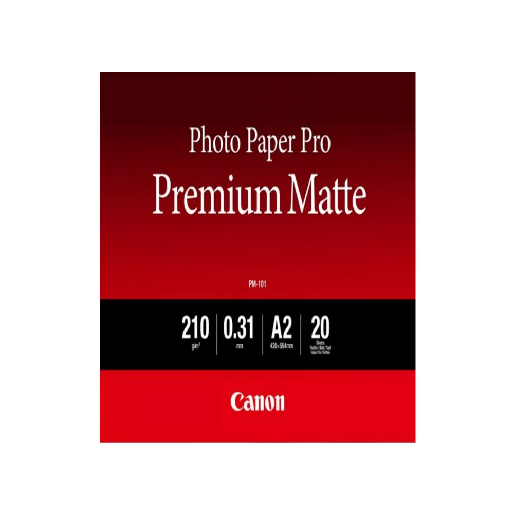 Φωτογραφία προϊόντος: Canon Φωτογραφικό Χαρτί Premium Matte A2 (8657B017) (CAN-PM101A2)