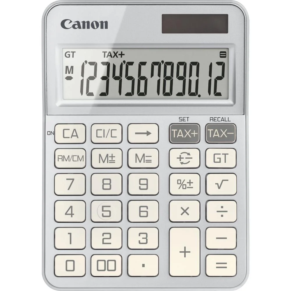 Φωτογραφία προϊόντος: CANON KS-125KB-SL CALCULATOR Silver (6818C003AA) (CANKS125KBSL)