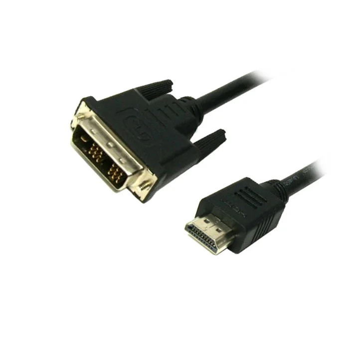 Φωτογραφία προϊόντος: Καλώδιο MediaRange HDMI/DVI Gold-plated (24+1 Pin) 2.0M Black (MRCS118)