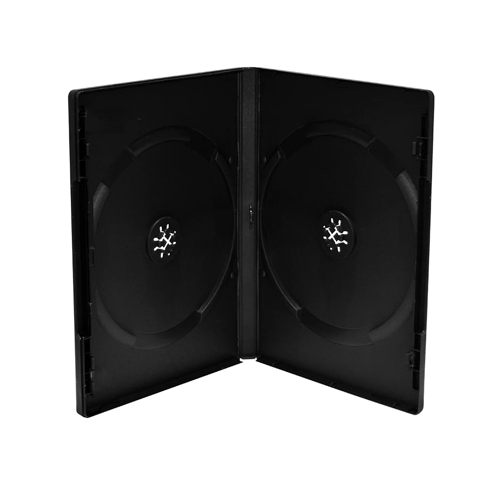 Φωτογραφία προϊόντος: MediaRange DVD Case for 2 discs 14mm machine packing grade Black (BOX12-M)