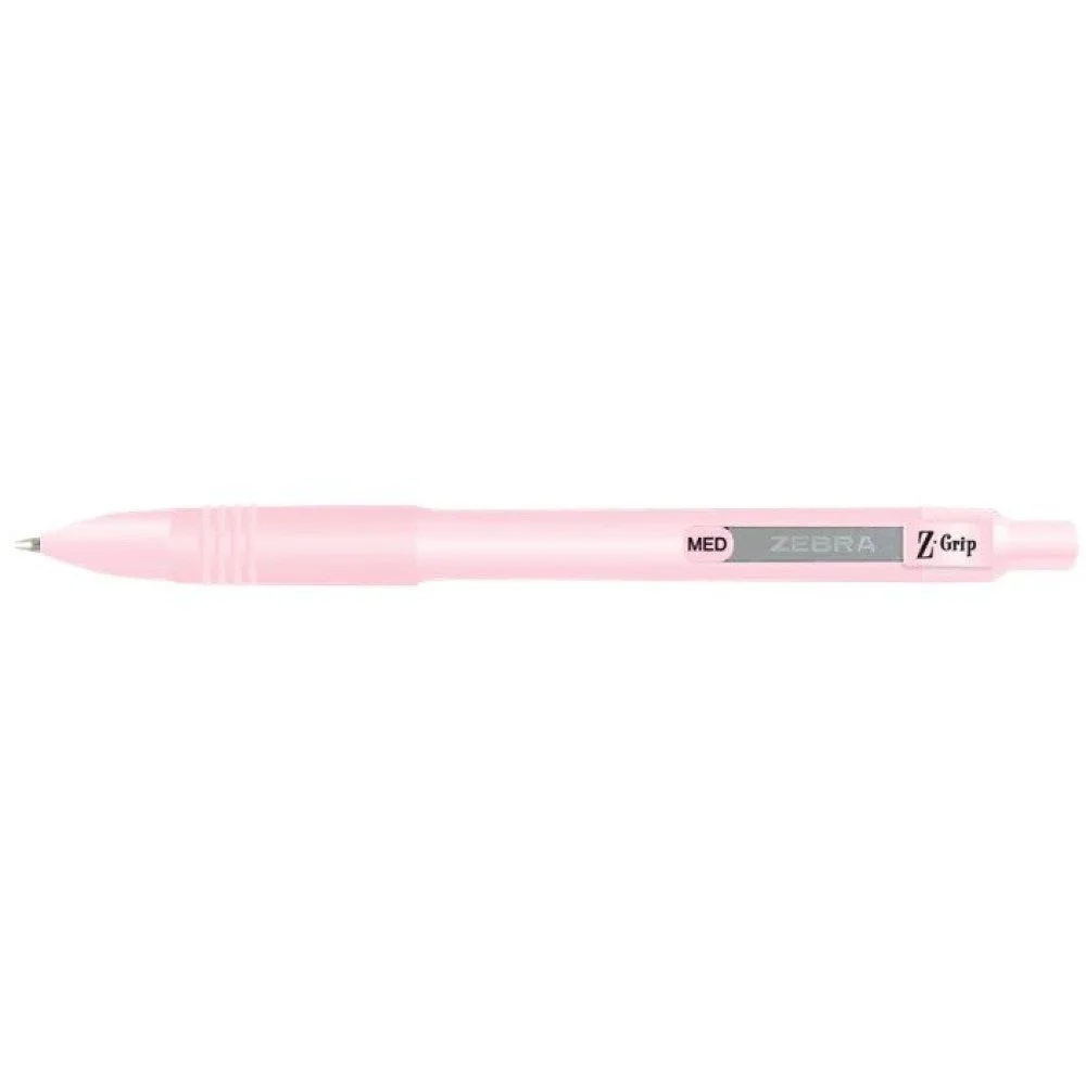 Φωτογραφία προϊόντος: Zebra Στυλό Ballpoint Pastel Pink 1.0mm με Μπλε Μελάνι Z-Grip Smooth (ZB-91807) (ZEB91807)