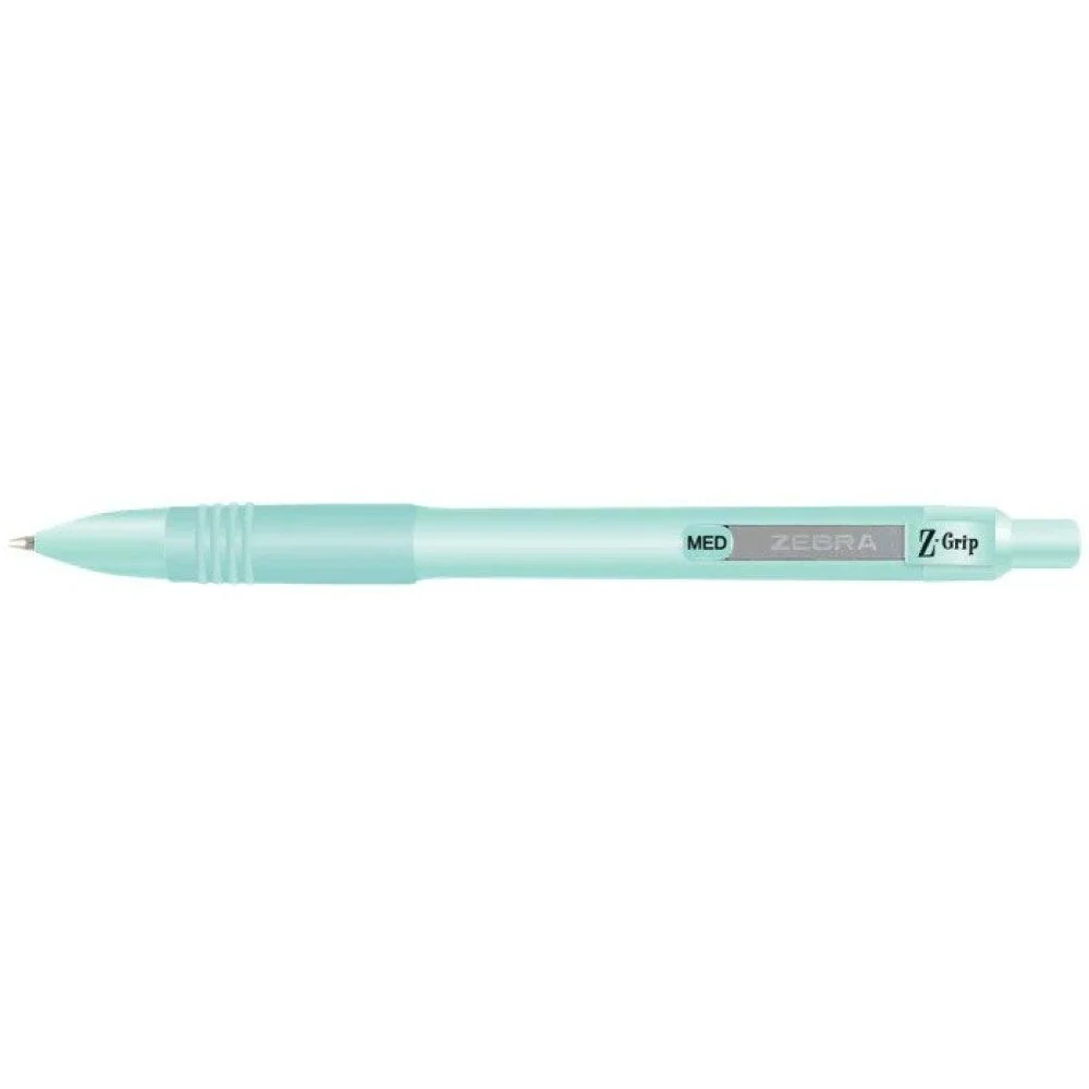 Φωτογραφία προϊόντος: Zebra Στυλό Ballpoint Pastel Green 1.0mm με Μπλε Μελάνι Z-Grip Smooth (ZB-91804) (ZEB91804)