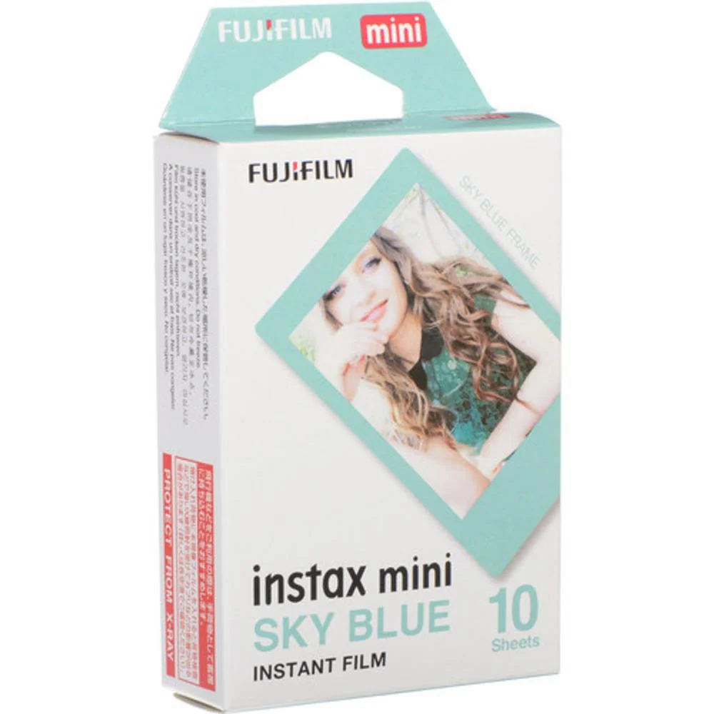 Φωτογραφία προϊόντος: Fujifilm Color Instax Mini Instant Φιλμ (10 Exposures) Sky Blue (16537055) (FJM16537055)