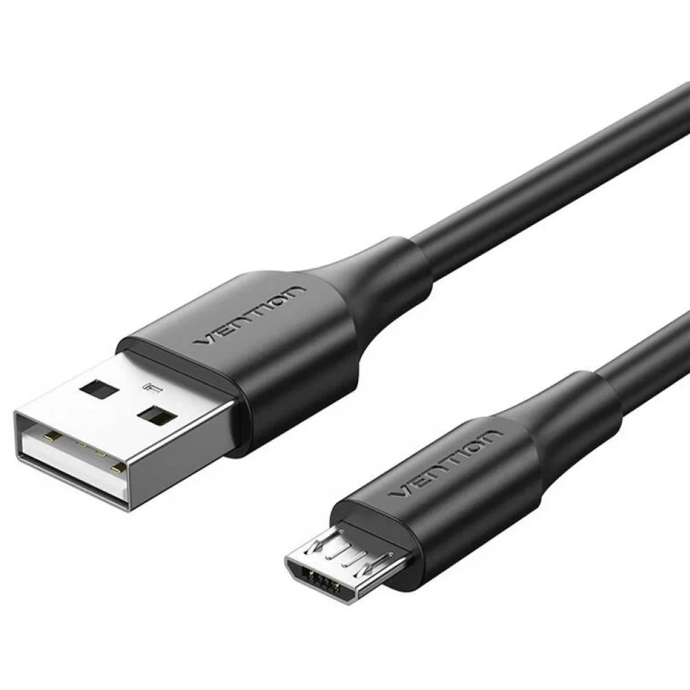Φωτογραφία προϊόντος: VENTION USB 2.0 A Male to Micro B Male 2A Cable 2M Black (CTIBH) (VENCTIBH)