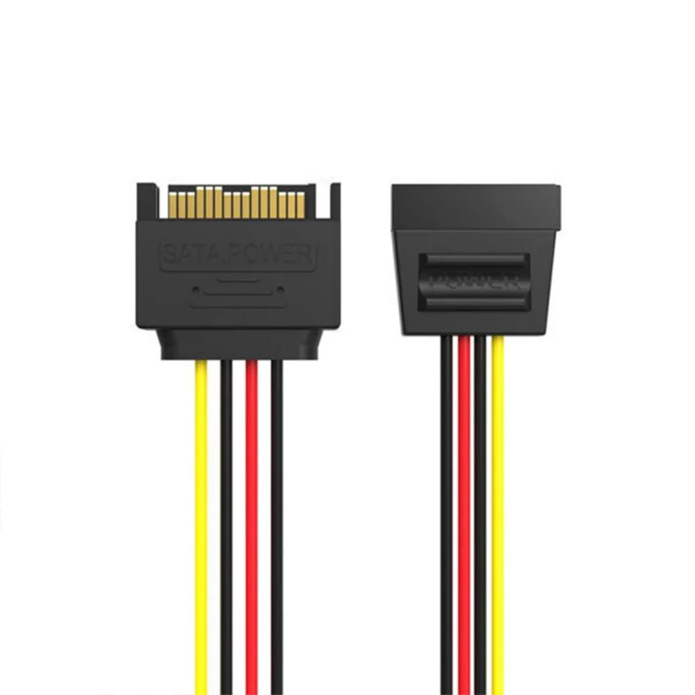 Φωτογραφία προϊόντος: VENTION SATA 15-Pin Power Extension Cable 0.3M Black (KDABY) (VENKDABY)