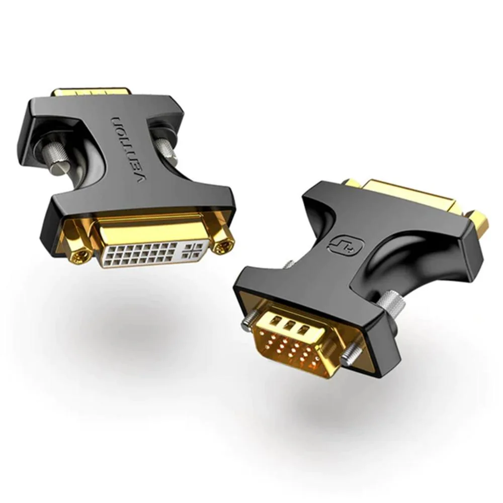 Φωτογραφία προϊόντος: VENTION VGA Male to DVI Female Adapter Black (DDDB0) (VENDDDB0)
