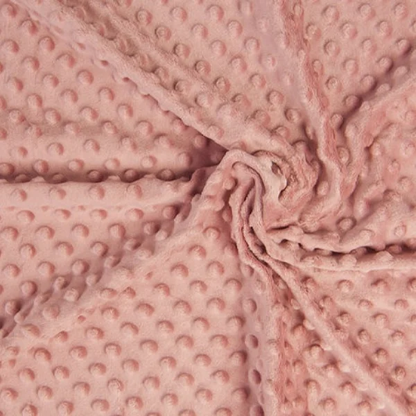 Φωτογραφία προϊόντος: Ιστορίες Ραπτικής Minky dusty pink 320gr/m2 - 100x160cm