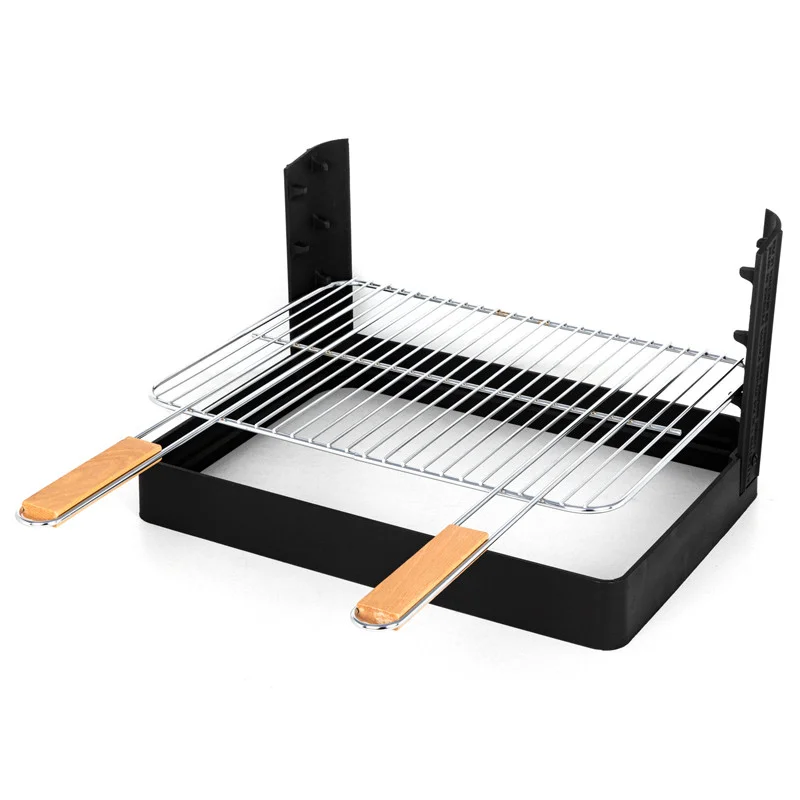 Φωτογραφία προϊόντος: Somagic Insert Eco Grilloir Ψησταριά Τζακιού Μαντεμένια 48.5x57.5x26.5cm με 3 ύψη σχάρας και Χώρο Ψησίματος 48.5x34.5cm 700010