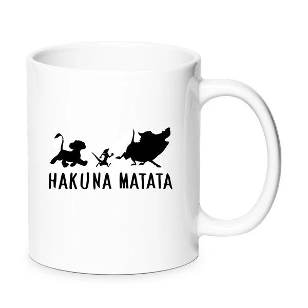 Φωτογραφία προϊόντος: The Lion King Mug - Ο βασιλιάς των λιονταριών Hakuna Matata Κούπα Νο.1
