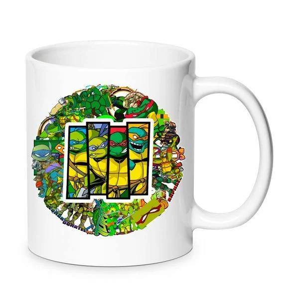 Φωτογραφία προϊόντος: Ninja Turtles mug Τα Χελωνονιντζάκια κούπα no1 Κεραμική 330ml