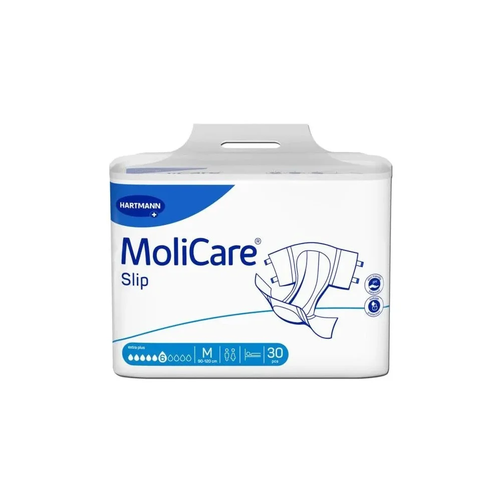 Φωτογραφία προϊόντος: HARTMANN MoliCare Slip Extra Plus - Πάνες Ακράτειας Ημέρας Medium (30τμχ)