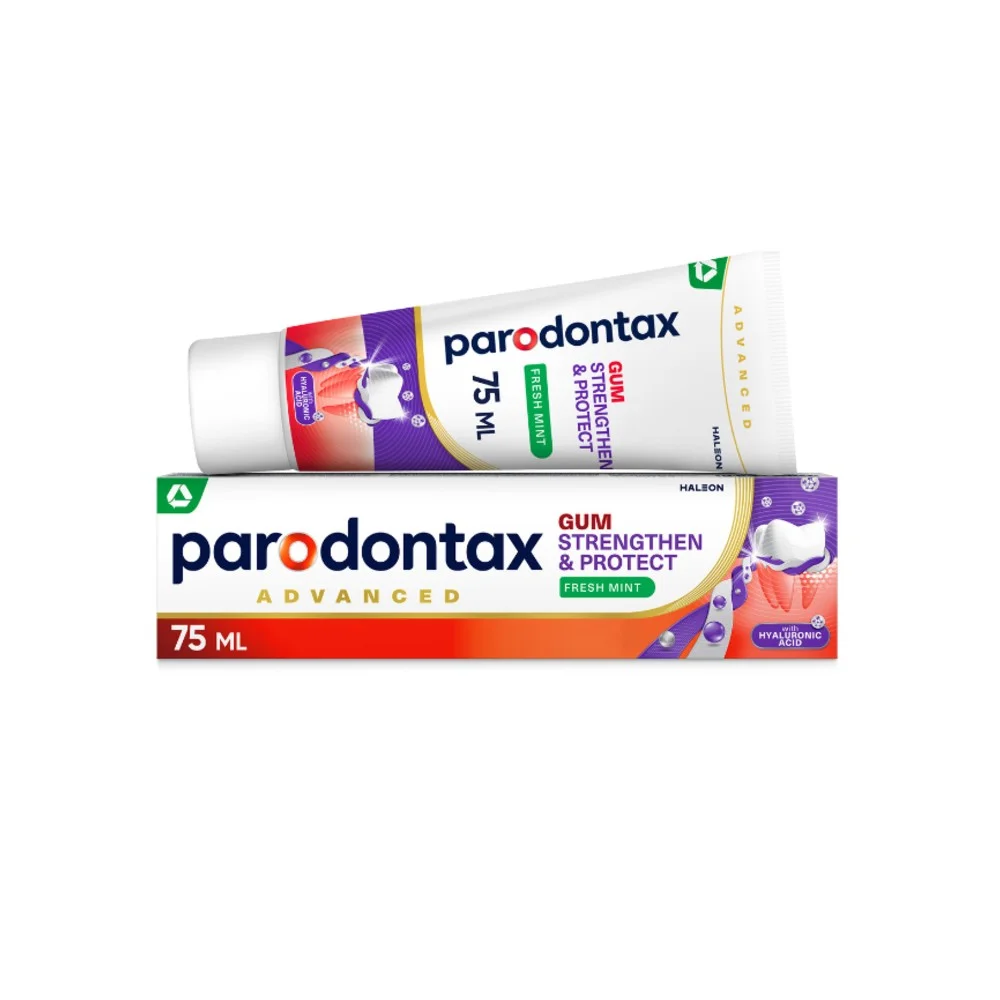 Φωτογραφία προϊόντος: PARODONTAX Advanced Gum Strengthen & Protect Οδοντόκρεμα με Γεύση Μέντα (75ml)