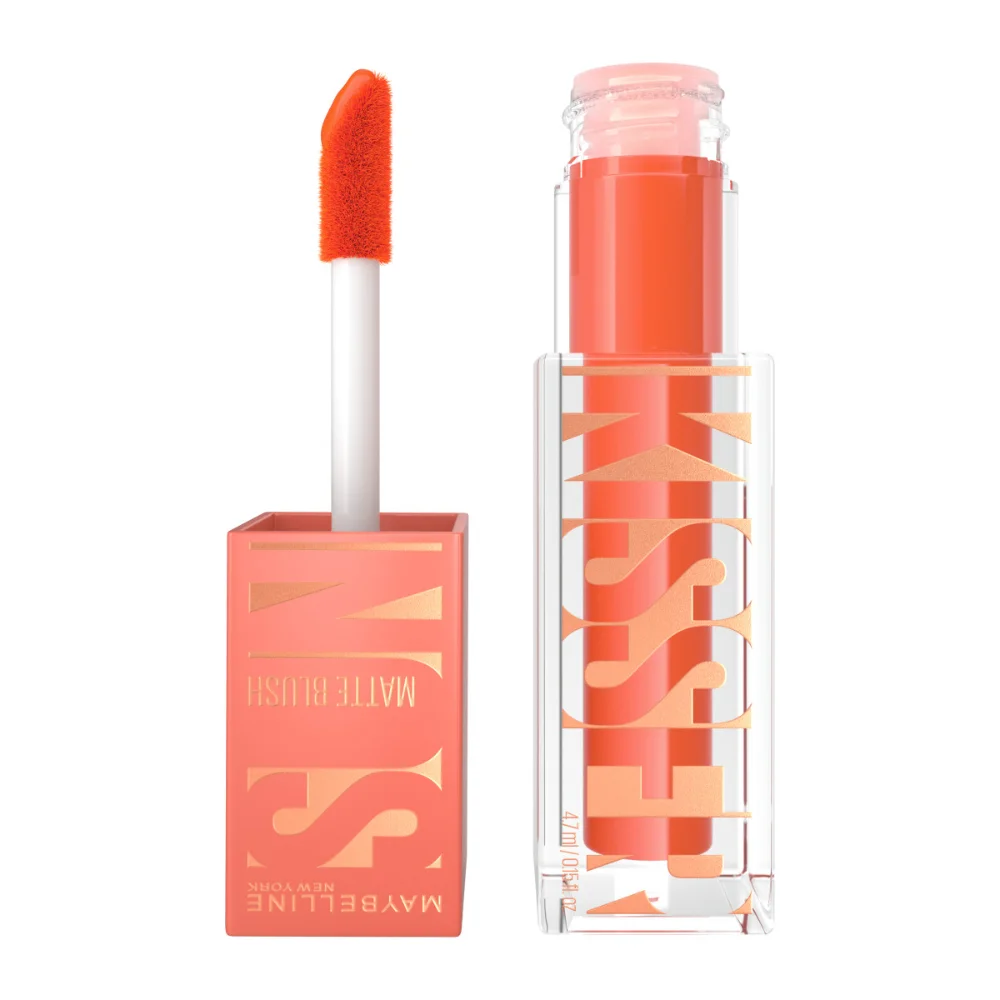Φωτογραφία προϊόντος: MAYBELLINE Sunkisser Blush Hazy Peach Quench - 34 - Ματ Ρούζ (4ml)