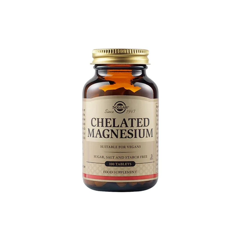 Φωτογραφία προϊόντος: SOLGAR Chelated Magnesium 100mg 100tabs