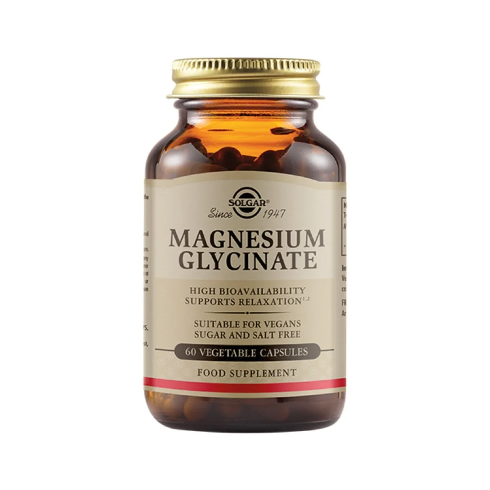 Φωτογραφία προϊόντος: SOLGAR Magnesium Glycinate 60 veg.caps