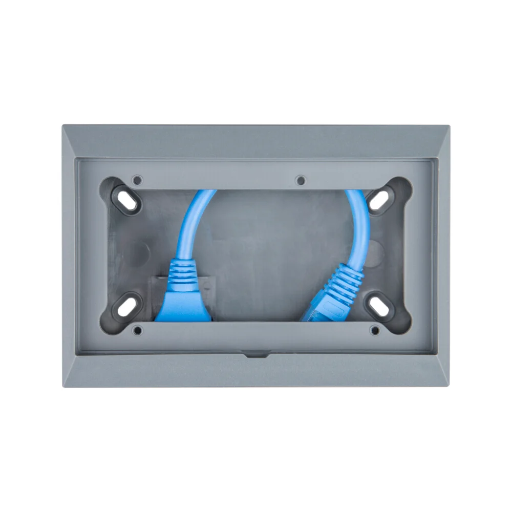 Φωτογραφία προϊόντος: Victron Energy Wall mount enclosure for 65 x 120 mm GX-panels with 90 degr. RJ45 socket only
