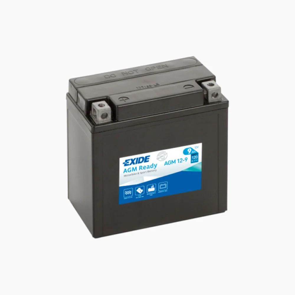 Φωτογραφία προϊόντος: Exide Technologies Μπαταρία μοτοσυκλέτας EXIDE AGM12-9 12V 9Ah