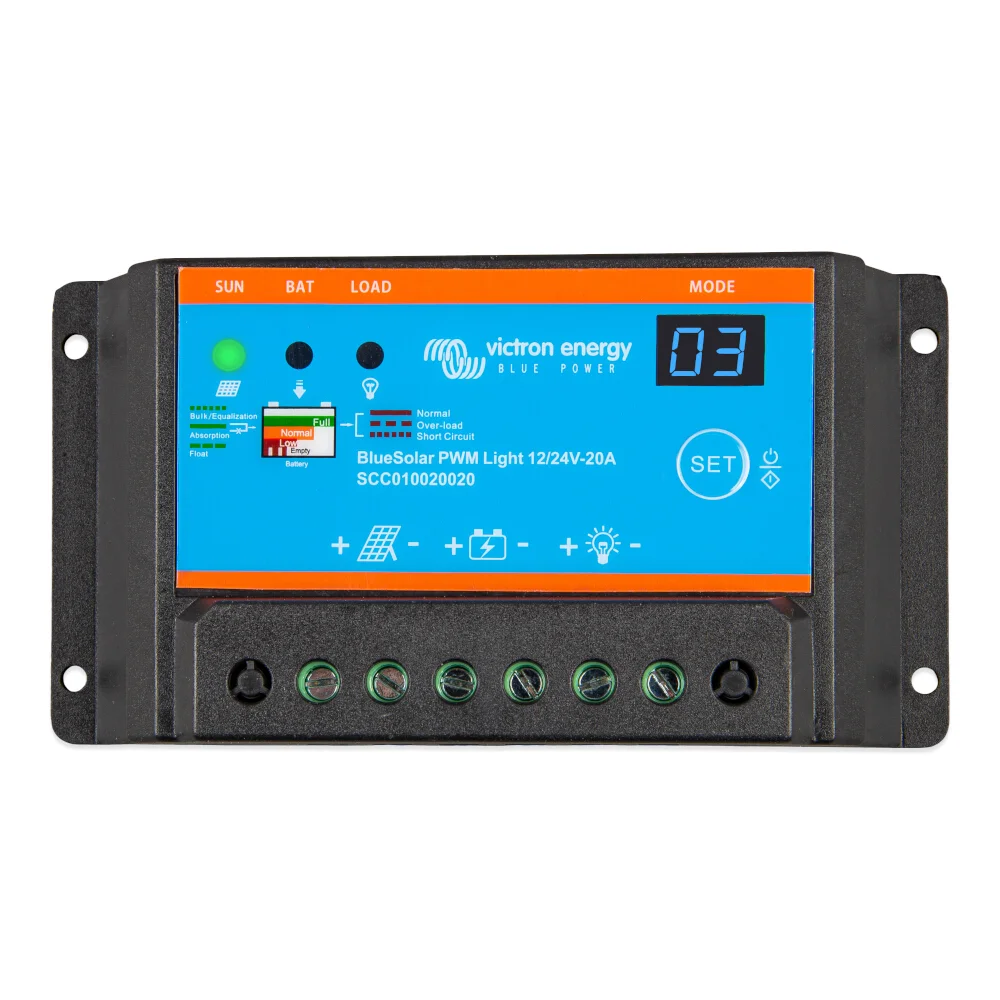 Φωτογραφία προϊόντος: Victron Energy BlueSolar PWM-Light 12/24V-20A