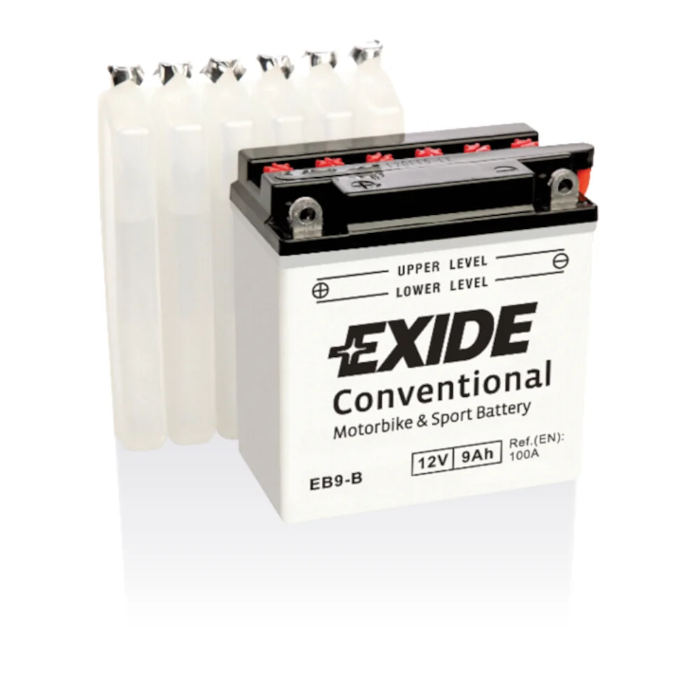 Φωτογραφία προϊόντος: Exide Technologies Μπαταρία μοτοσυκλέτας EXIDE EB9-B 12V 9Ah