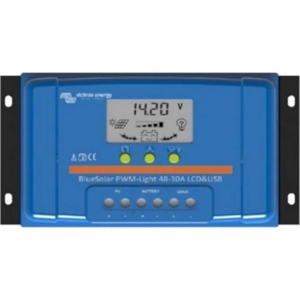 Φωτογραφία προϊόντος: Victron Energy BlueSolar PWM-LCD&USB 12/24V-30A