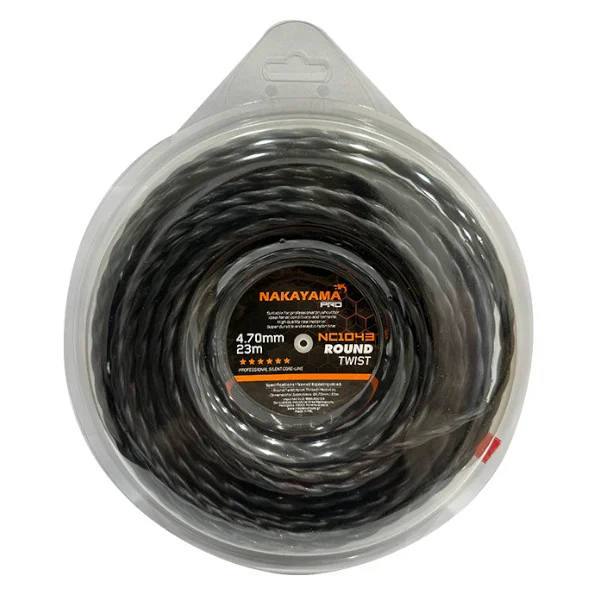 Φωτογραφία προϊόντος: NAKAYAMA Pro NC1043 Μεσινέζα Στριφτή Round Twist 4.70mm 23m