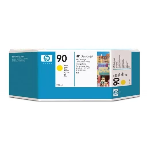 Φωτογραφία προϊόντος: HP printcartridge yellow (C5064A, 90) 225ml