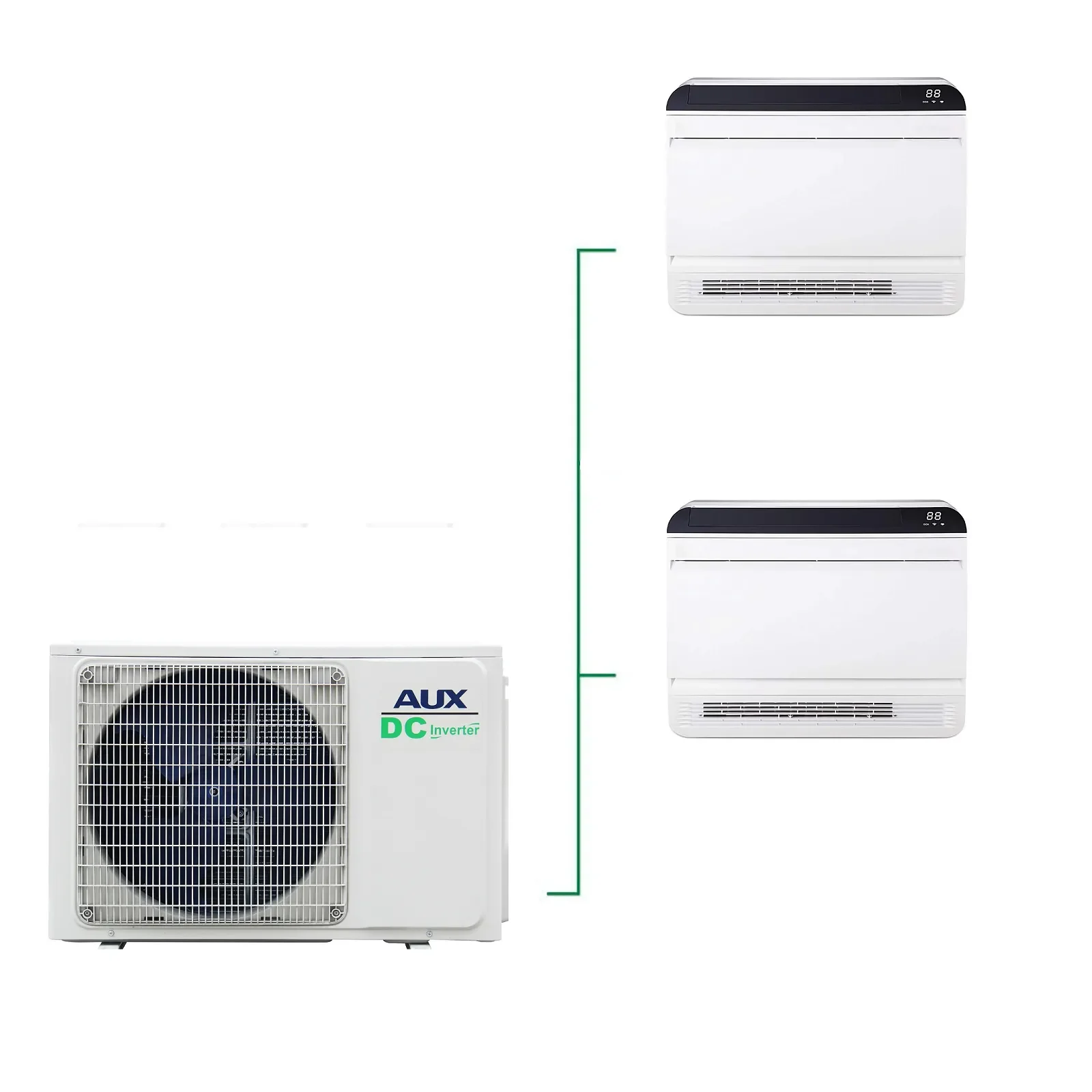 Φωτογραφία προϊόντος: Κλιματιστικό Multi AUX AM3-H21/4DR3 Μονάδα 21.000BTU + 2 Εσωτ. Κονσόλες 9.000BTU + 12.000BTU