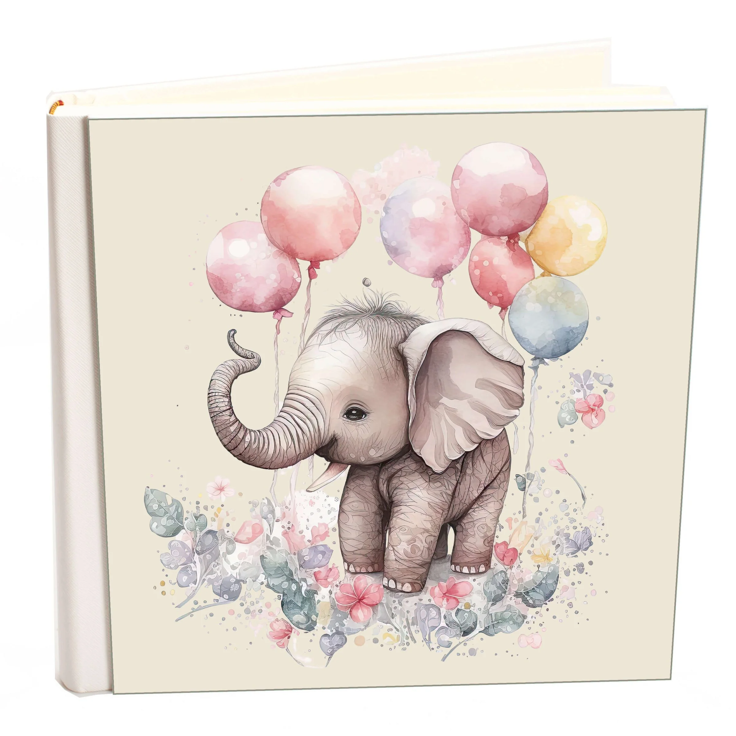Φωτογραφία προϊόντος: HOPER Άλμπουμ my album elephant 32 boho style με ριζόχαρτο 24x24cm και κουτί άλμπουμ