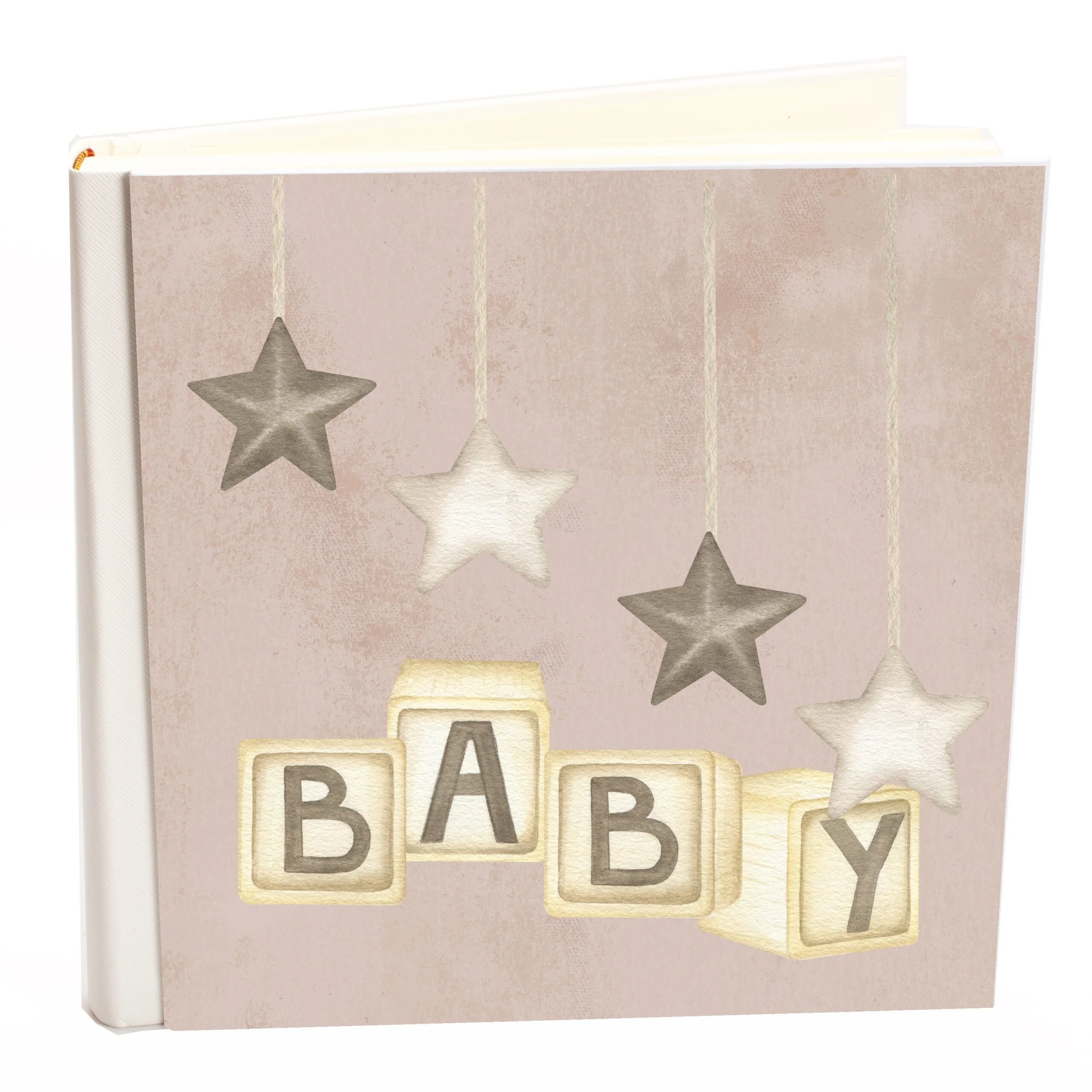 Φωτογραφία προϊόντος: HOPER Άλμπουμ my album baby star boho style με ριζόχαρτο 24x24cm και κουτί άλμπουμ