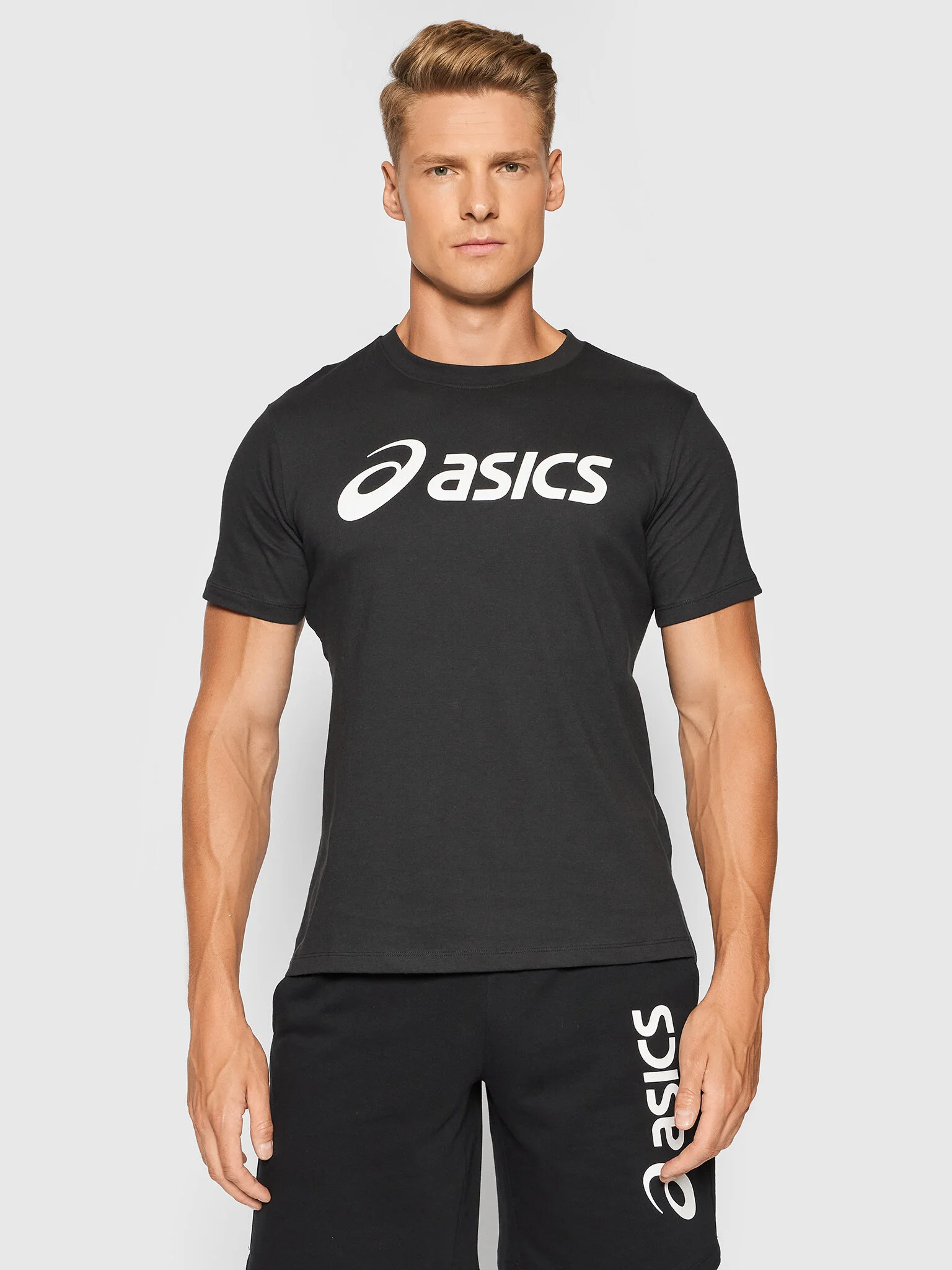 Φωτογραφία προϊόντος: Asics Big Logo Tee Ανδρικό T-Shirt Μαύρο