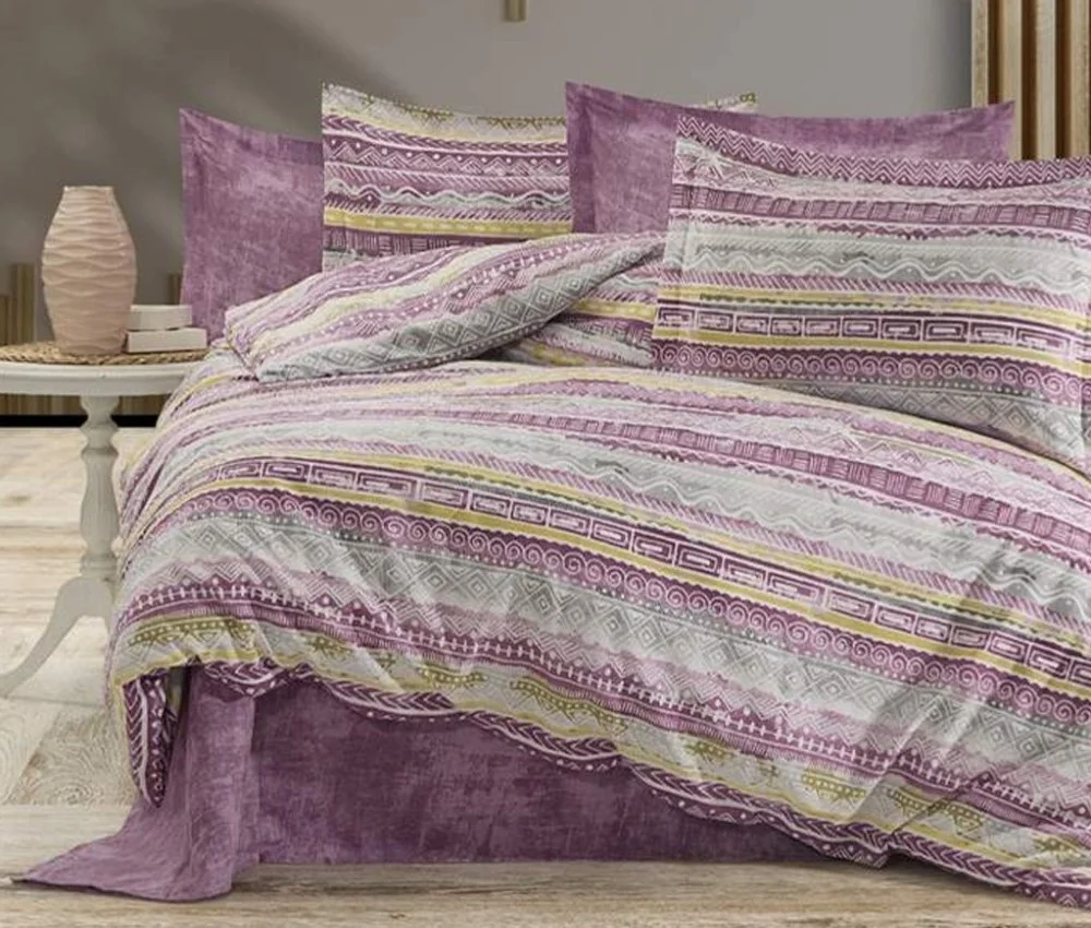 Φωτογραφία προϊόντος: MayHome Σετ Πάπλωμα Polycotton Μονό (Π: 160cm x Μ: 240cm) – 2520946447 Γεωμετρικό