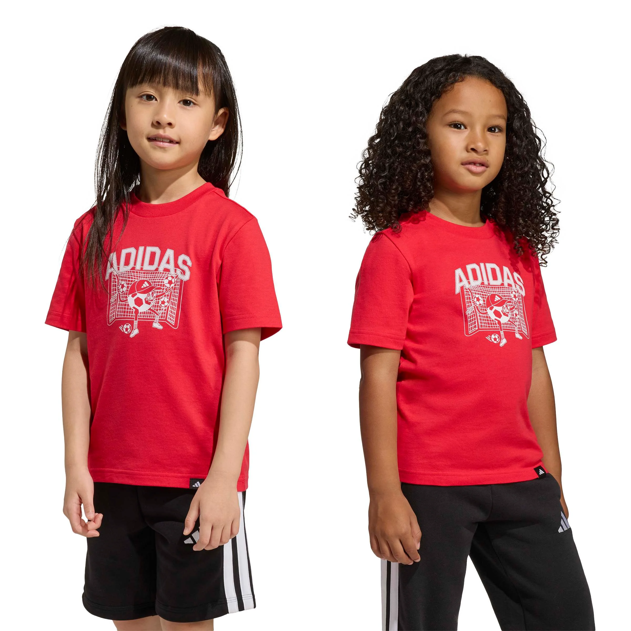 Φωτογραφία προϊόντος: Adidas Sportswear Football Graphic Παιδικό T-Shirt KA2963 Κόκκινο