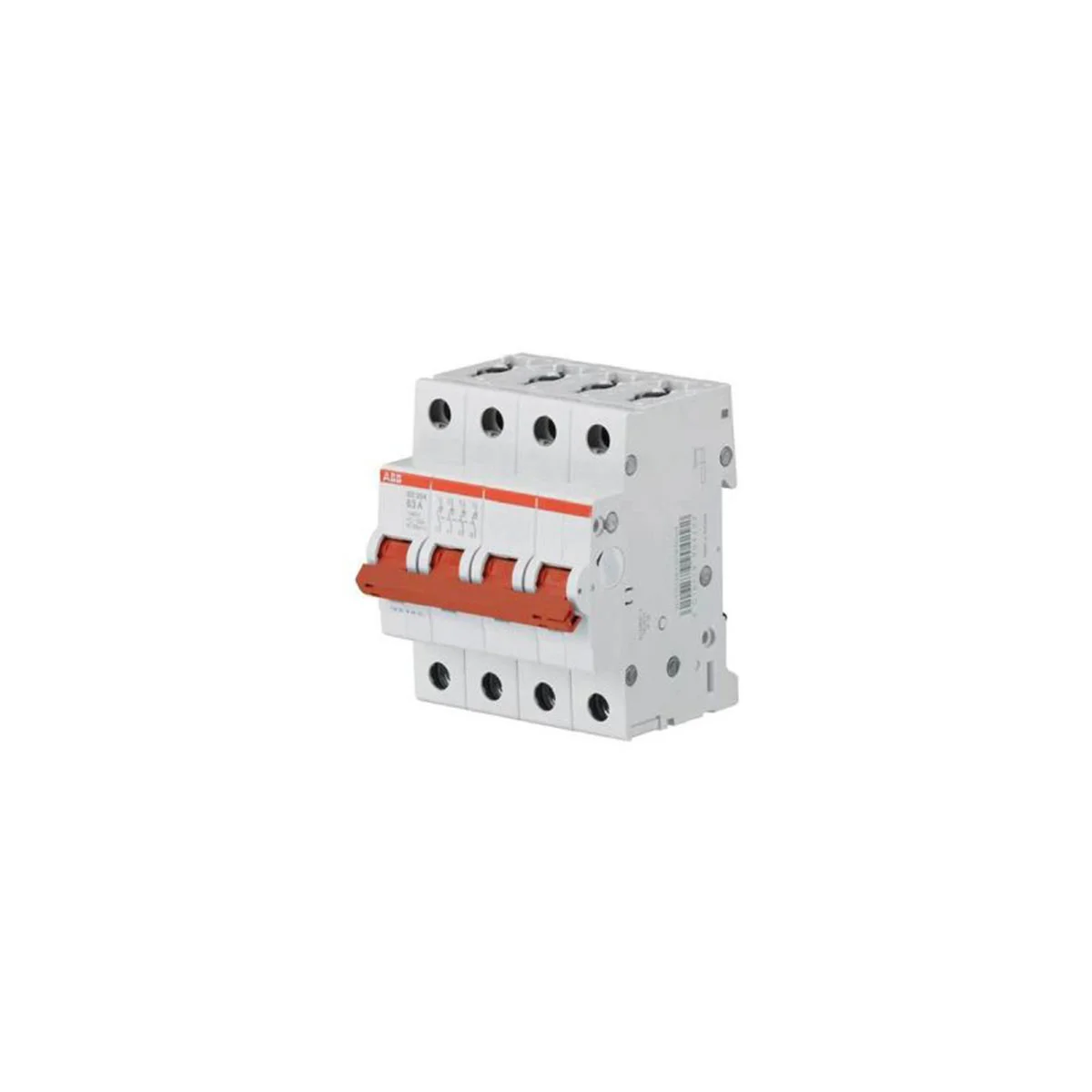 Φωτογραφία προϊόντος: Abb SD204-40 Τετραπολικός Διακόπτης Ράγας 440V 40A 73553