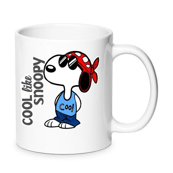 Φωτογραφία προϊόντος: Snoopy mug Σνούπι σκύλος κούπα No5 κεραμική 330ml