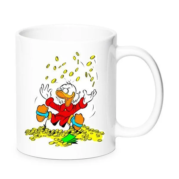 Φωτογραφία προϊόντος: Scrooge Mc duck mug Skroutz Σκρουτζ Κούπα No3 Κεραμική 330ml