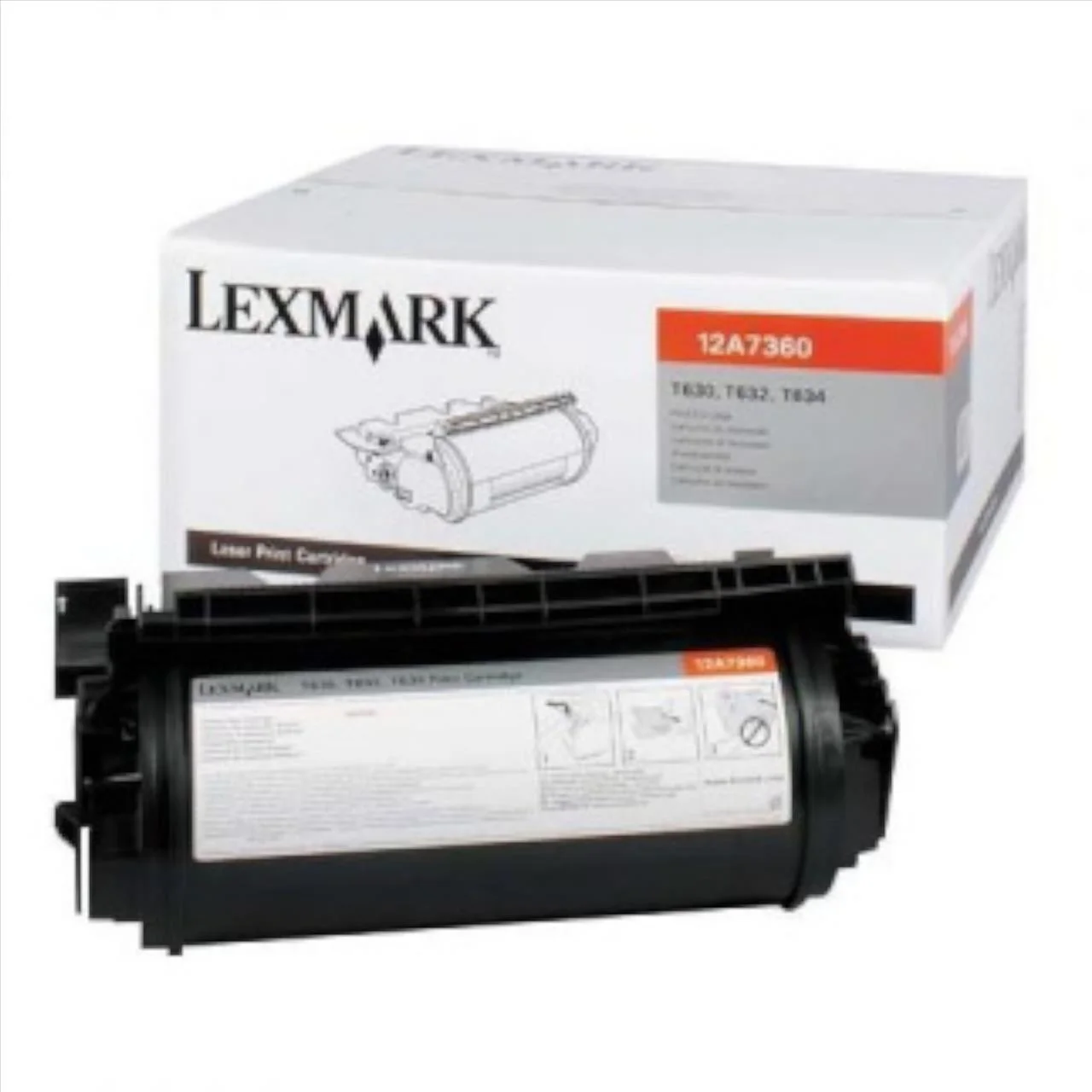 Φωτογραφία προϊόντος: Toner Lexmark Optra 12A7460 T630/632/634 5k Black - LEXT630