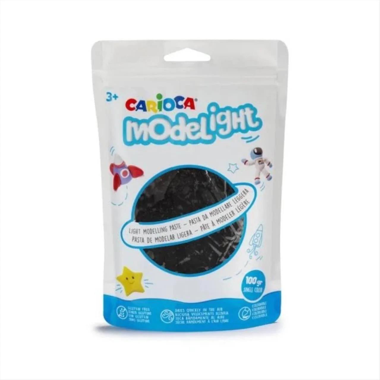 Φωτογραφία προϊόντος: Carioca Πηλός Modelight 100gr Black -133268501