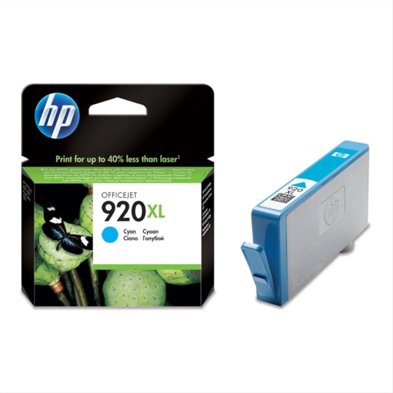 Φωτογραφία προϊόντος: G&G ΜΕΛΑΝΙ EV HP 920XL CD972AE CYAN - INSYM.034