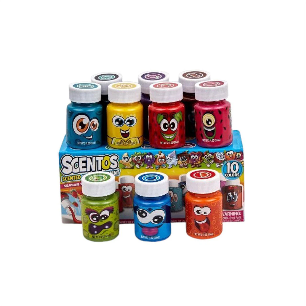 Φωτογραφία προϊόντος: OEM SCENTOS Νερομπογιές Scented 10pcs. Διάφορα Χρώματα 41079-582104 - 037924-SCENTOS