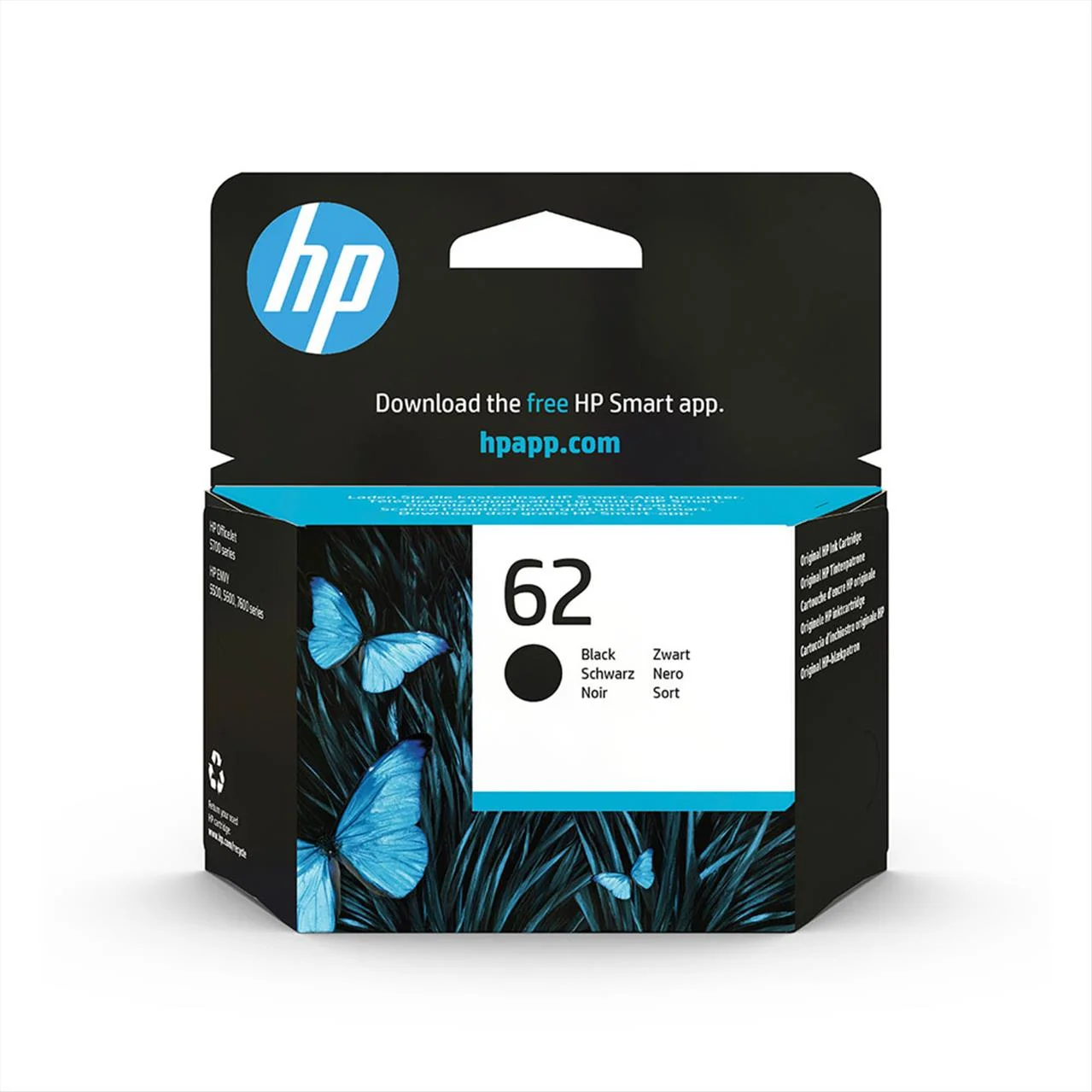 Φωτογραφία προϊόντος: HP - Μελάνι No 62 Black Original Ink Cartridge - HPC2P04A