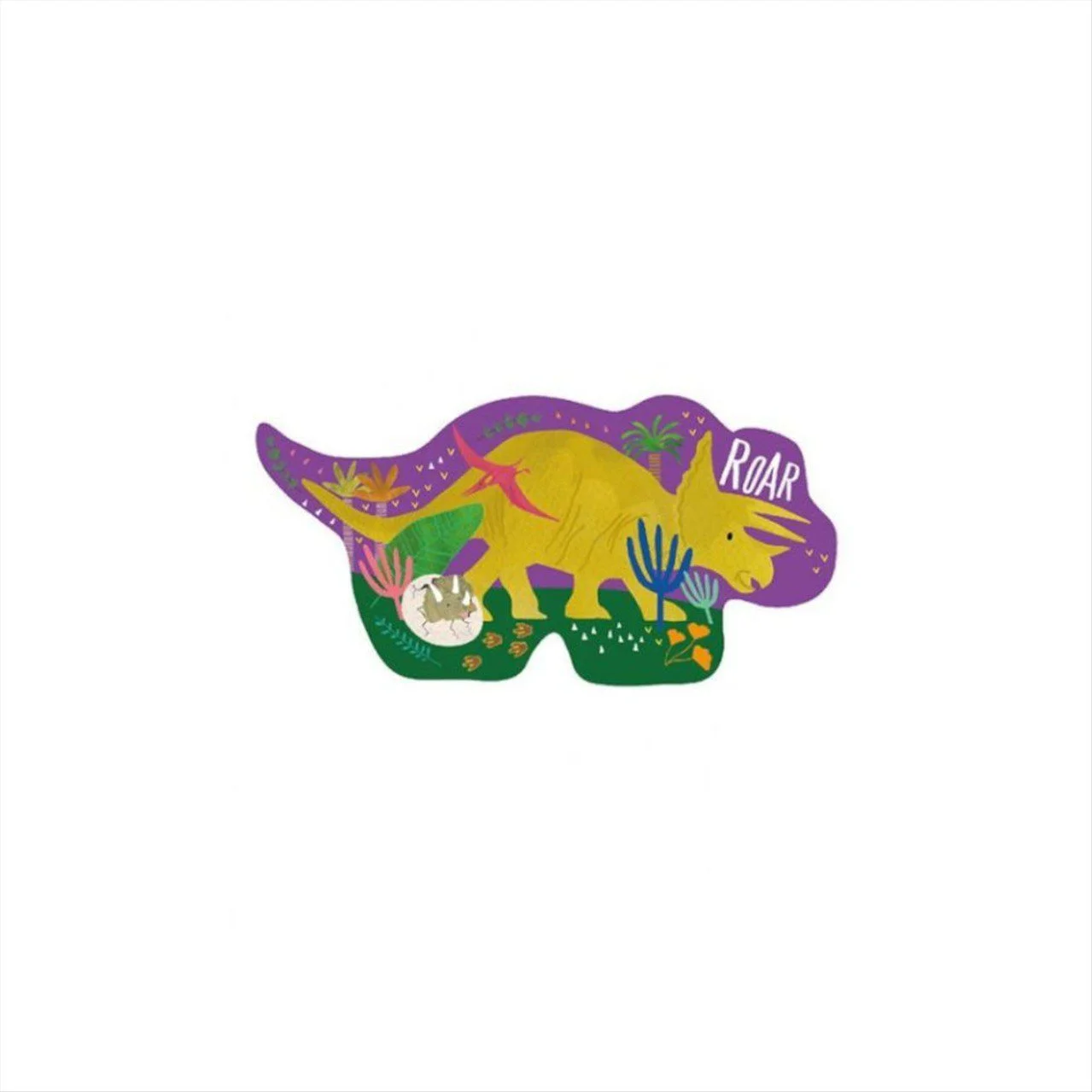 Φωτογραφία προϊόντος: Floss and Rock Floss&Rock - Puzzle Δεινόσαυρος - 12pcs. - 41P3663