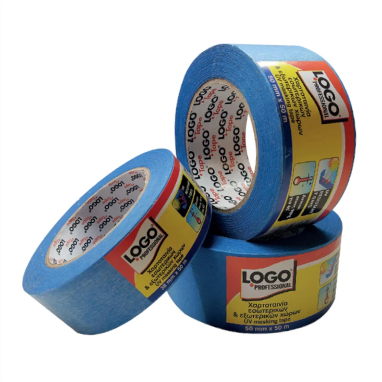 Φωτογραφία προϊόντος: OEM LOGO Tape Χαρτοταινία Pro Μπλέ 50x50 - 65ΔΖ77