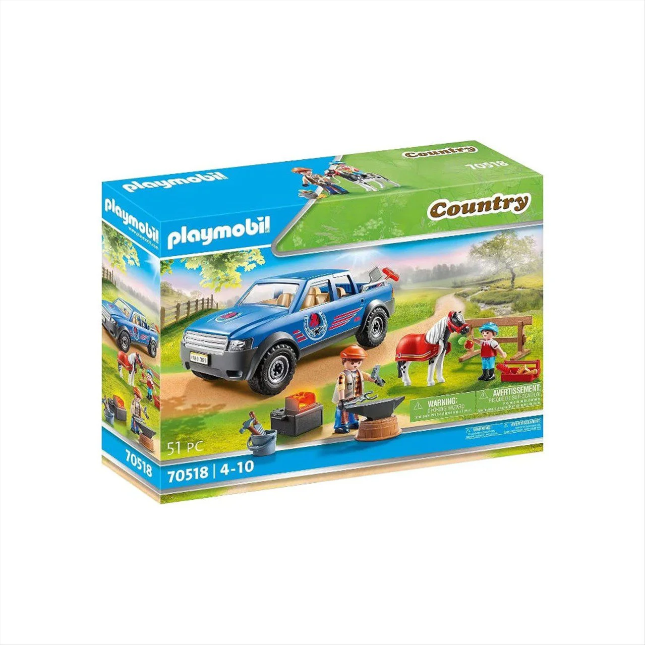 Φωτογραφία προϊόντος: Playmobil - Country Όχημα Πεταλωτή -70518
