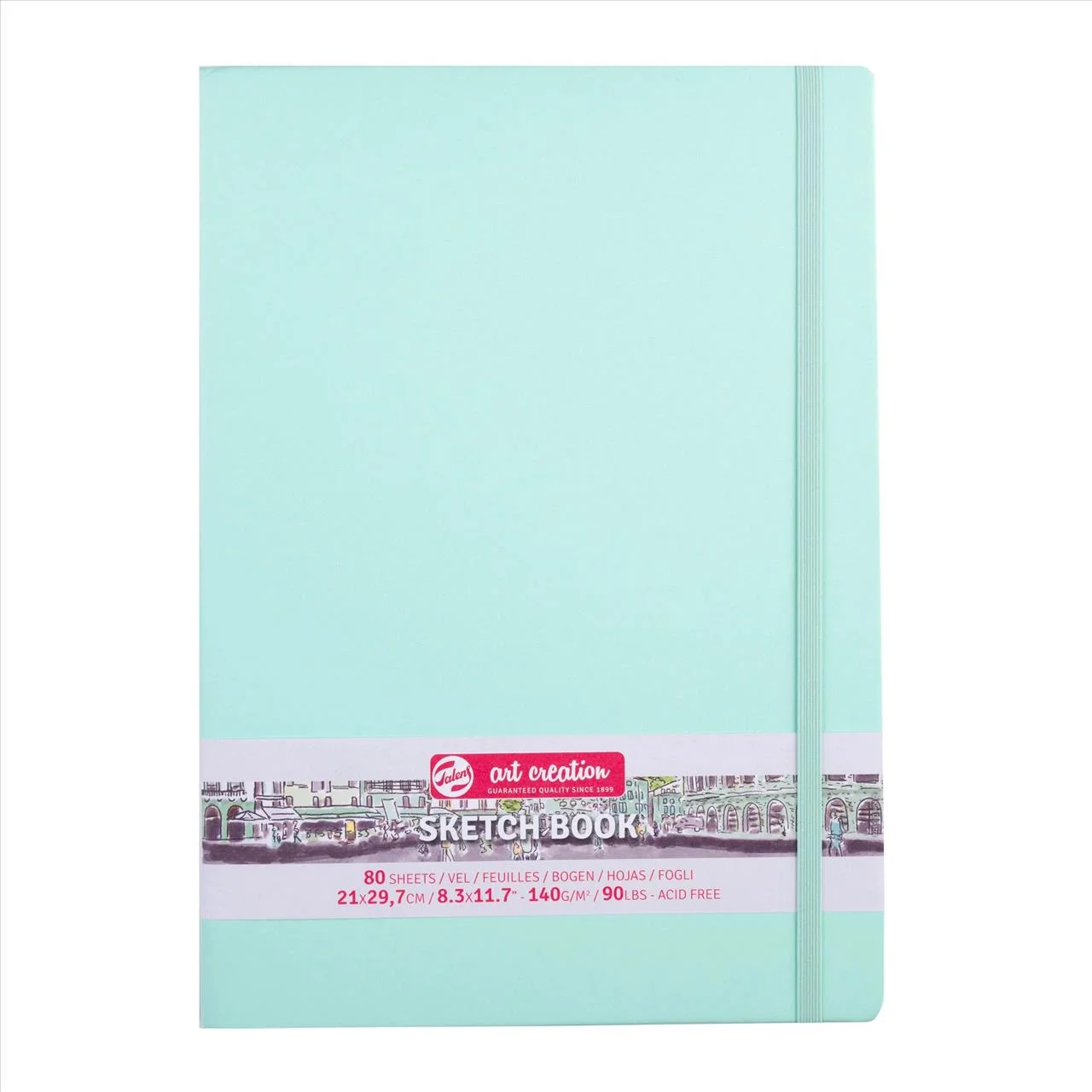 Φωτογραφία προϊόντος: Royal Talens Talens Art and Creation Sketchbook 21x29.7 140gr 80pgs Fresh Mint - 9314033M