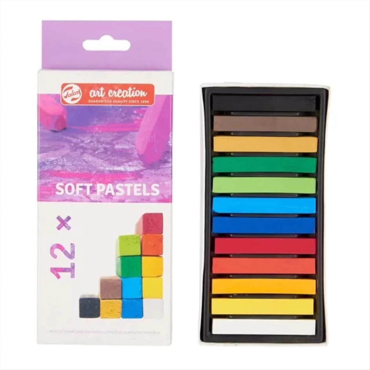 Φωτογραφία προϊόντος: Royal Talens Art Creations Soft Pastels Σετ Κηρομπογιές Ζωγραφικής 12τχ.- 9029012M